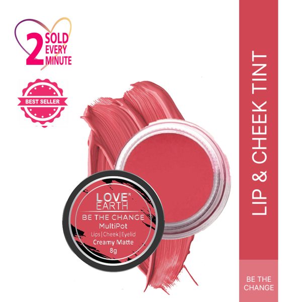 LOVE EARTH INSPIRED LIP AND CHEEK TINT